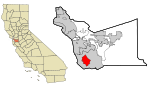 Alameda County California Incorporated and Unincorporated areas Newark Highlighted